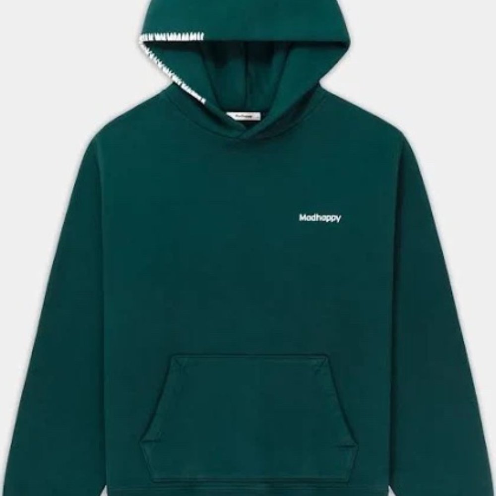 Madhappy Classic Fleece Hoodie in Pine